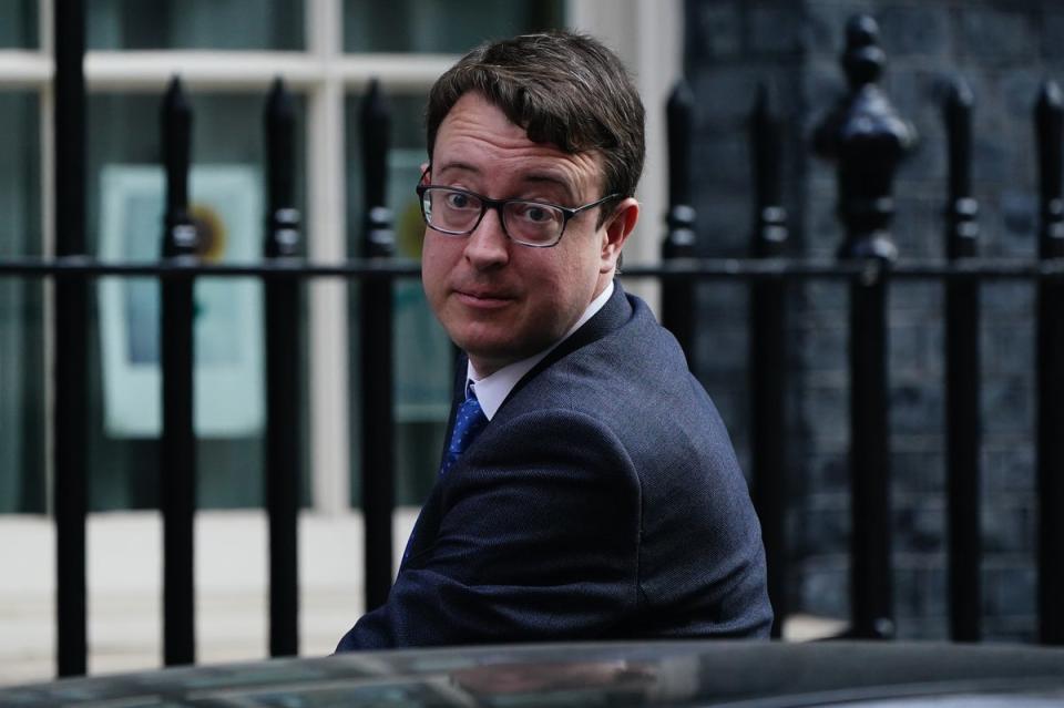 Chief secretary to the Treasury Simon Clarke has warned of a 1970s-style wage-price spiral (Aaron Chown/PA) (PA Wire)