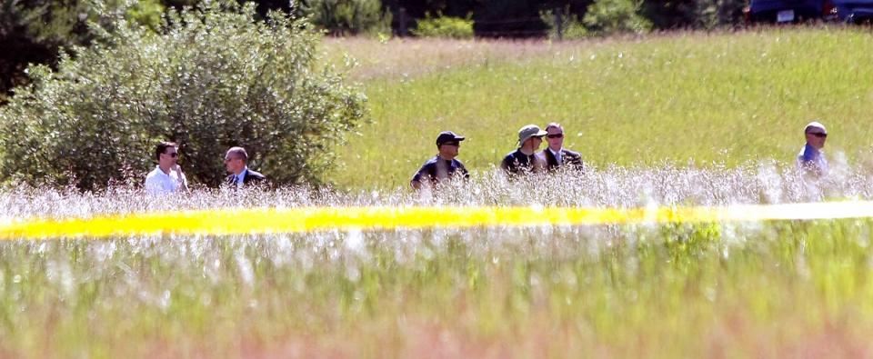 FBI agents search a field outside Detroit for former Teamsters boss’s remains (Getty Images)