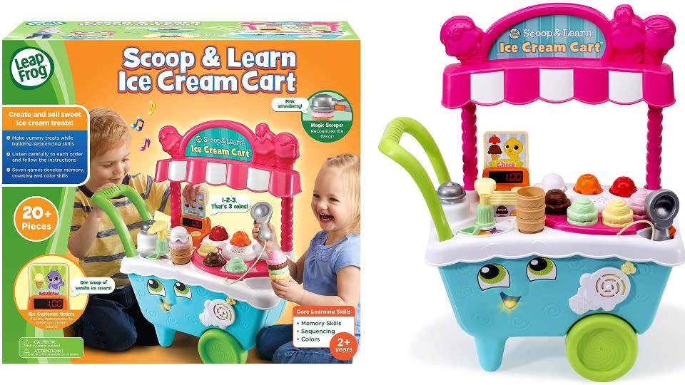 LeapFrog Scoop & Learn Ice Cream Cart - Amazon, $40 (originally $50)