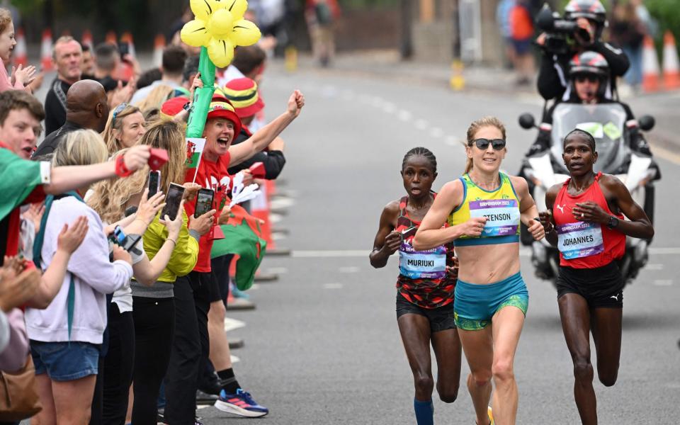 commonwealth games 2022 day two live latest birmingham marathon cycling swimming adam peaty - AFP