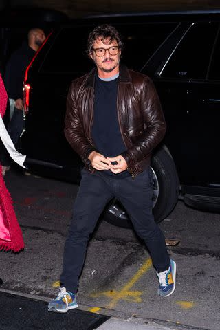 <p> Gotham/GC Images</p> Pedro Pascal attends the 'SNL' afterparty on October 22, 2023 in New York City
