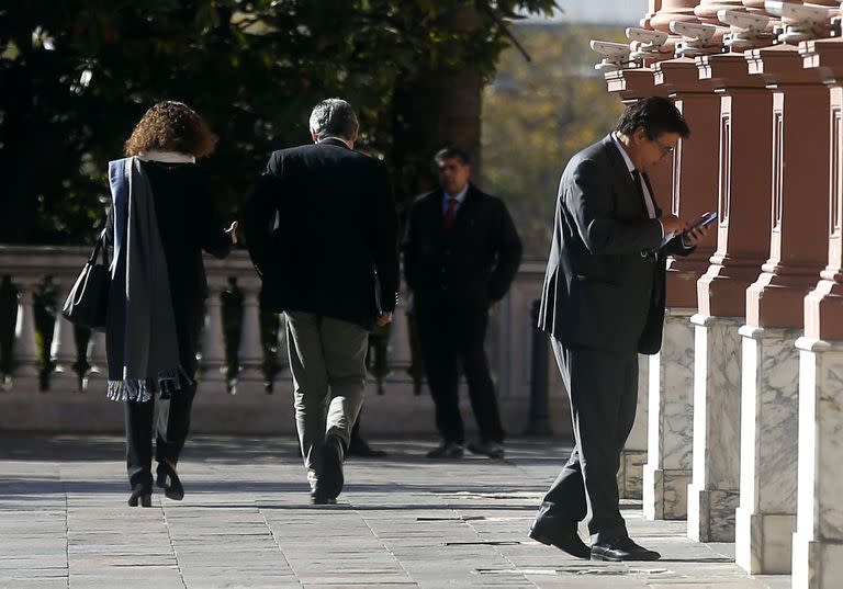 El ministro de Trabajo, Claudio Moroni, fue blanco de las críticas kirchneristas al igual que Kulfas y Guzmán, dos funcionarios que ya no están en el gabinete