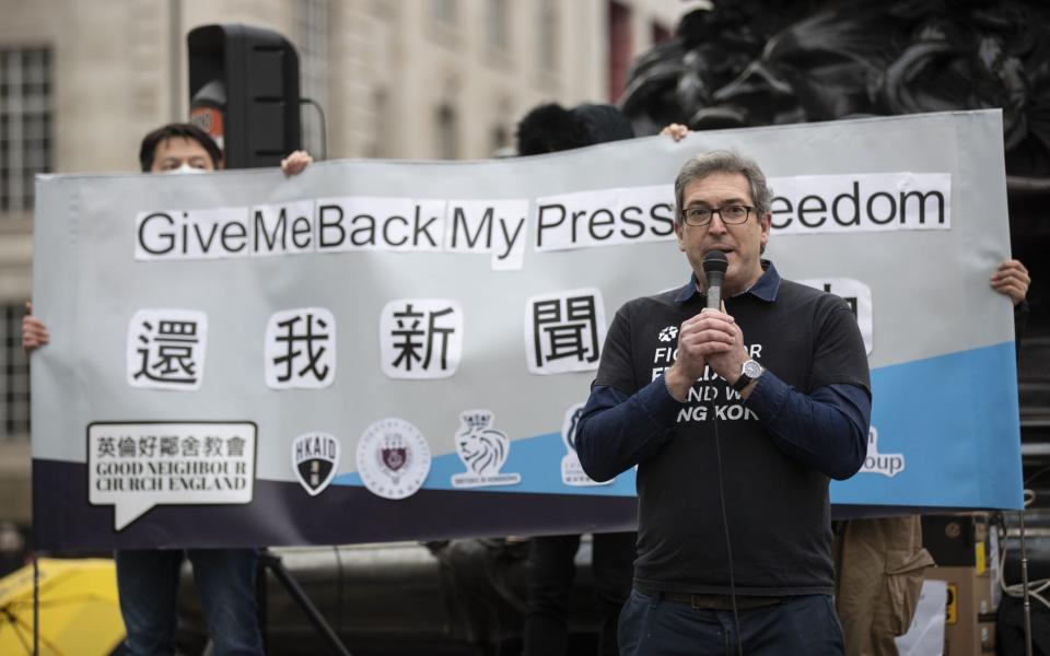 Benedict Rogers, the founder of Hong Kong Watch - May James/SOPA Images/Shutterstock