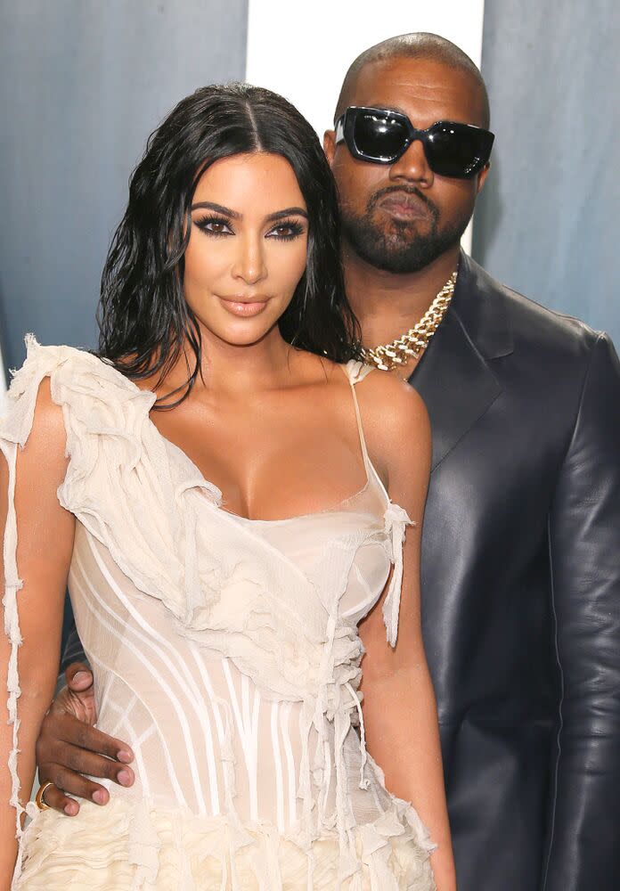 Kim Kardashian and Kanye West | JEAN-BAPTISTE LACROIX/AFP via Getty Images