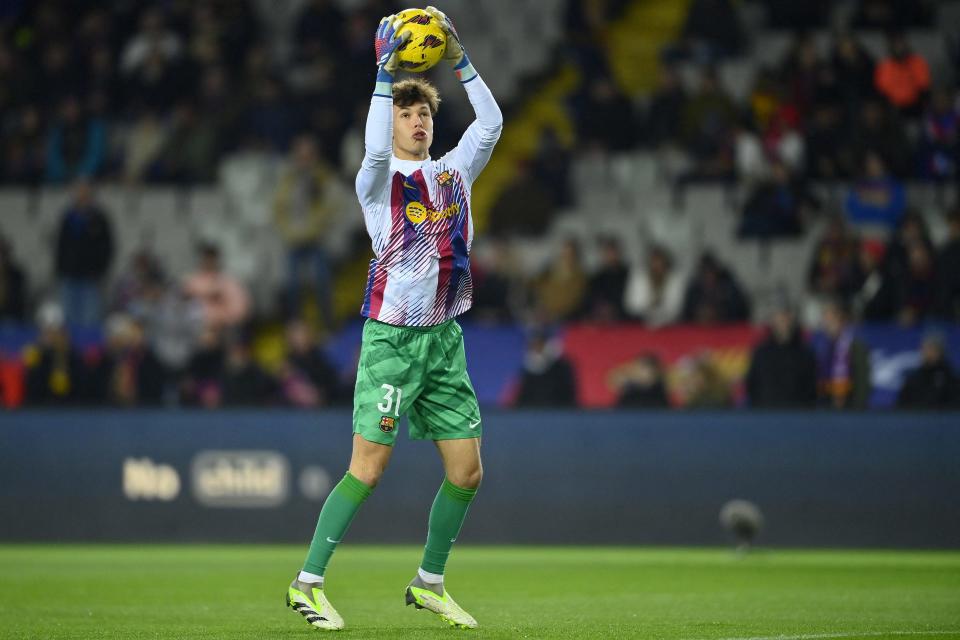 Barcelona goalkeeping gem living the dream at the club, idolises veteran superstar