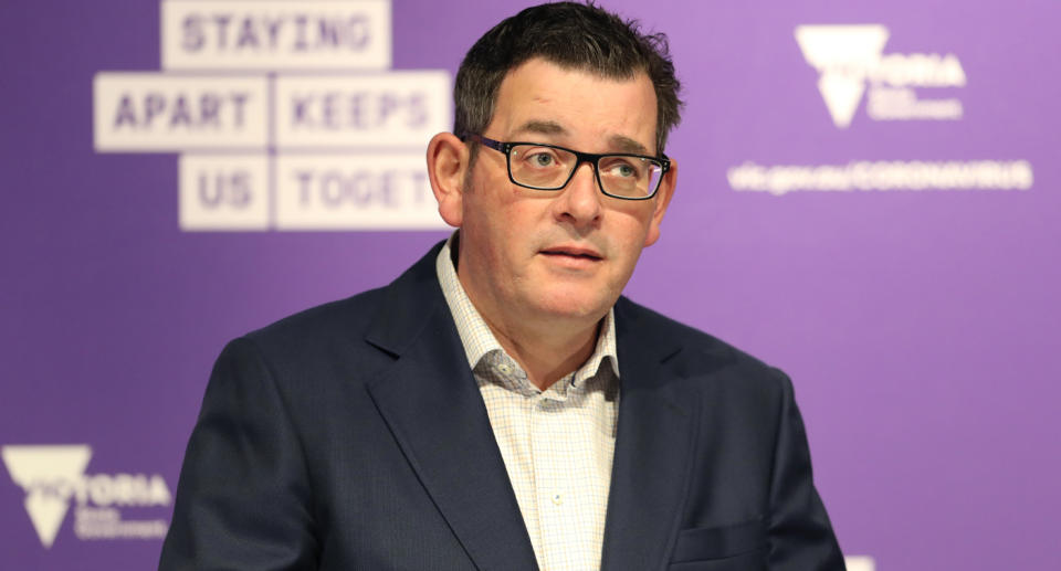 Premier Daniel Andrews said on Sunday sharing a cigarette lighter could have caused a cluster in Melbourne.