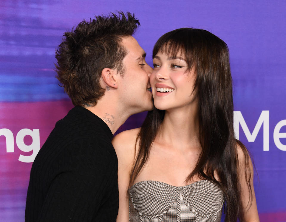 HOLLYWOOD, CALIFORNIA - AUGUST 11: Brooklyn Beckham, Victoria Beckham son, and Nicola Peltz Beckham attend Variety's 2022 Power Of Young Hollywood Celebration Presented By Facebook Gaming on August 11, 2022 in Los Angeles, California. (Photo by Jon Kopaloff/WireImage)