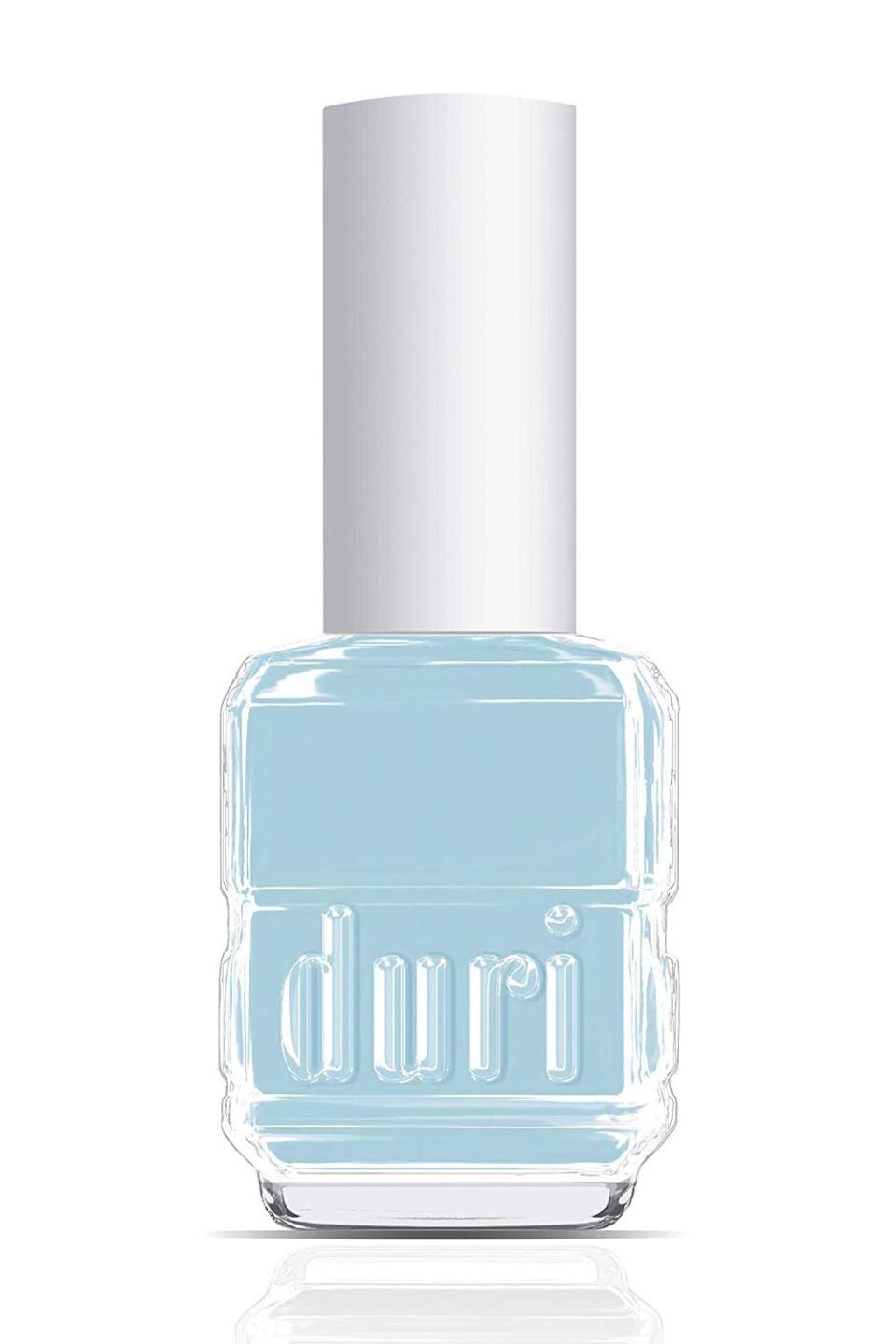 17) Duri Nail Polish in Cloud True Blue