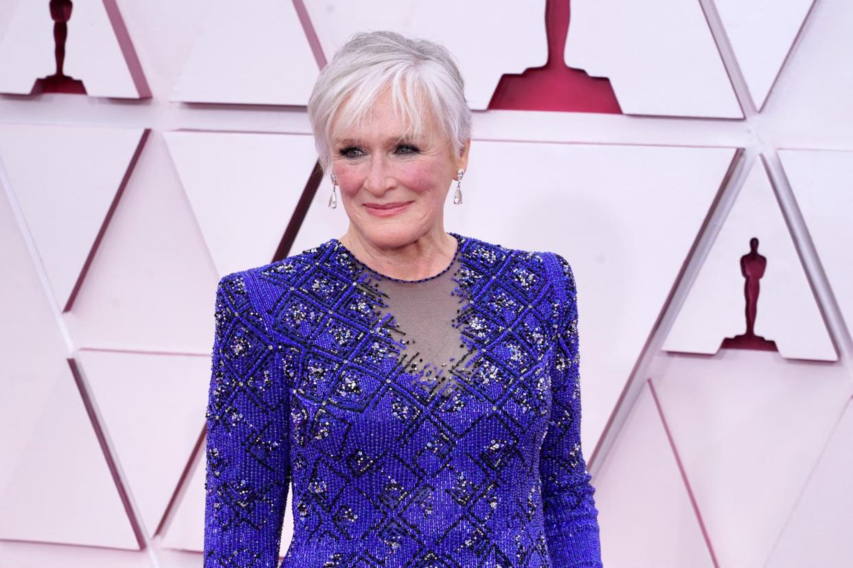 Glenn Close aux Oscars, le 25 avril 2021 - Chris Pizzello - Pool - AFP