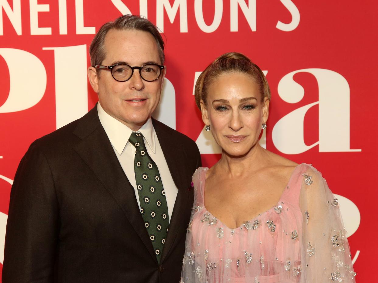 Matthew Broderick and Sarah Jessica Parker.