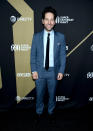 <p>Paul Rudd proved he scrubs up well on the red carpet in a dapper navy suit. <em>[Photo: Getty]</em> </p>