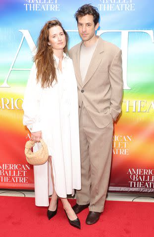 <p>Michael Loccisano/Getty</p> Grace Gummer and Mark Ronson