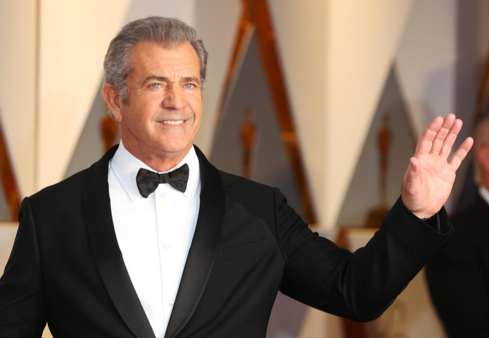 Less than a decade after going on an anti-Semitic rant at a police officer, and later being caught abusing his then-girlfriend, actor and director Mel Gibson received an Oscar nomination. (Photo: Mike Blake/Reuters)