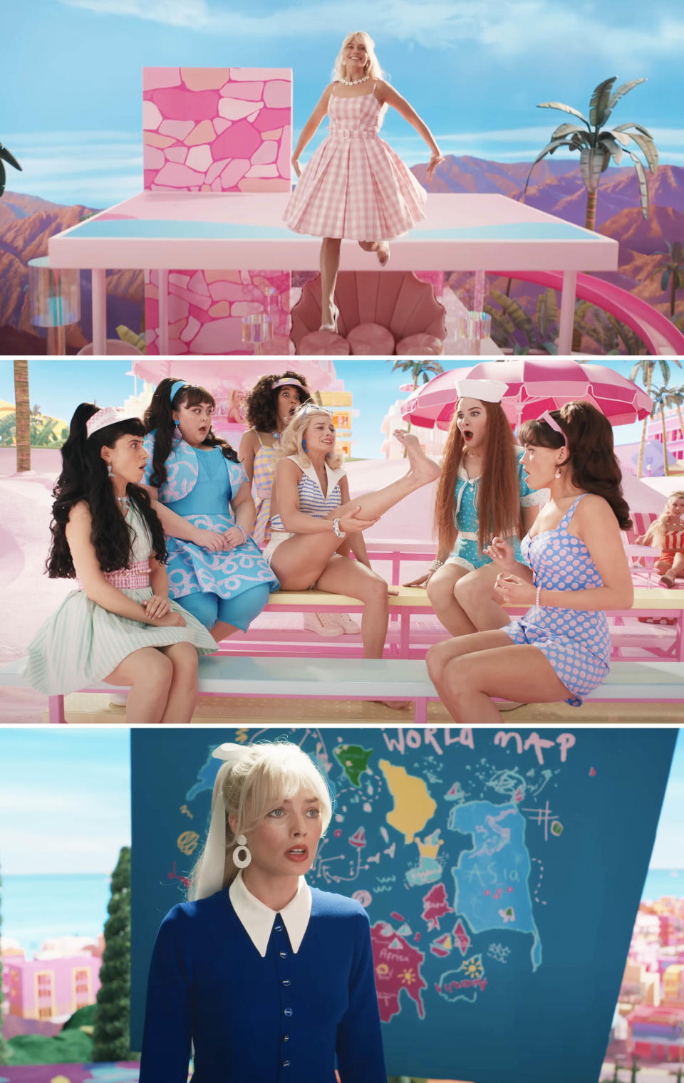 Screenshots from "Barbie"