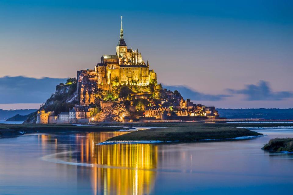 The beautiful commune of Le Mont Saint Michel (Getty Images/iStockphoto)