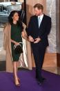 <p>In 2019, Markle rewore not just the dress from her engagement announcement, but also her camel Sentaler wrap coat. </p>