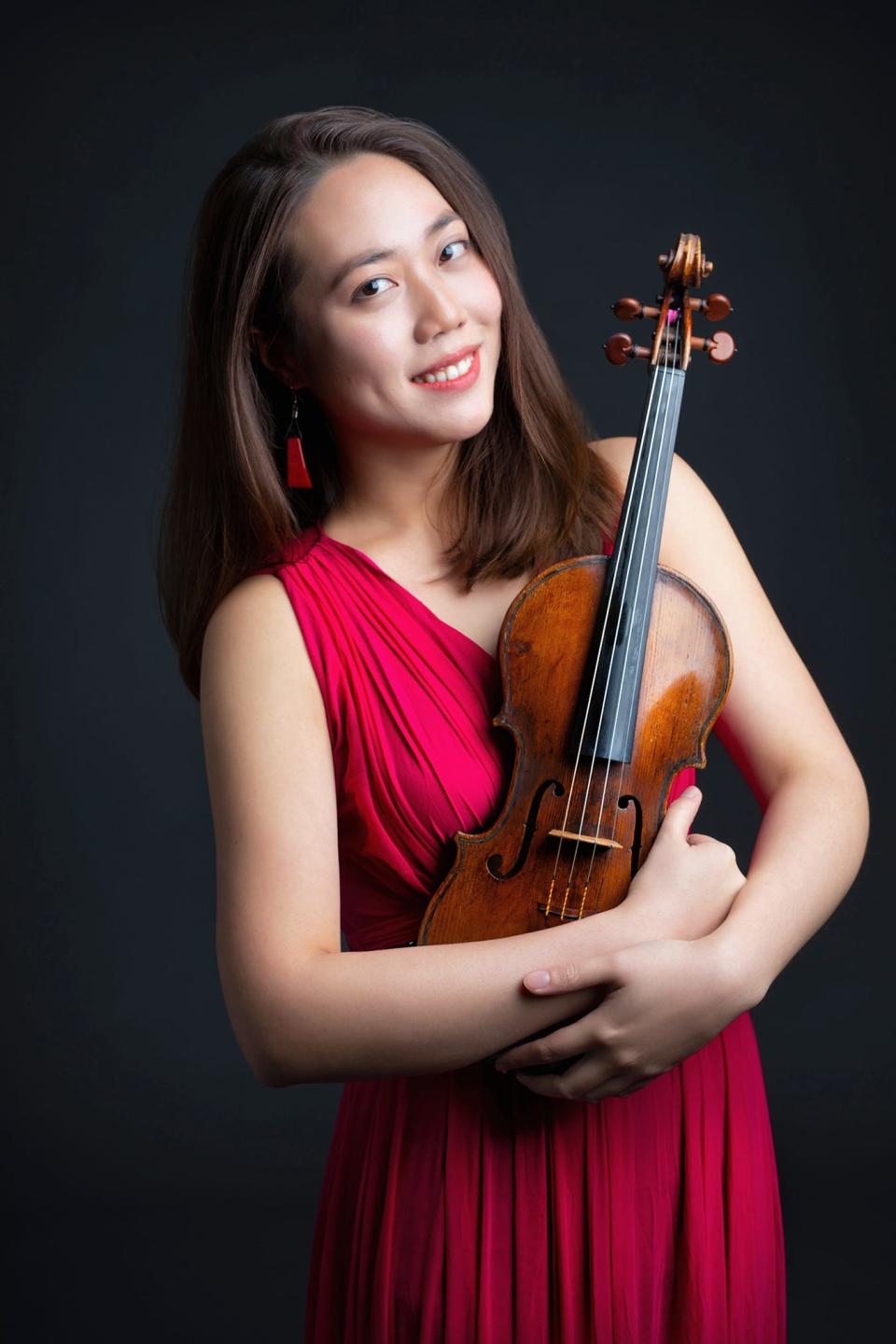 Cape Cod Chamber Orchestra Concertmaster Jean Huang will be the featured violinist Sunday for the "Lark Ascending" concert.