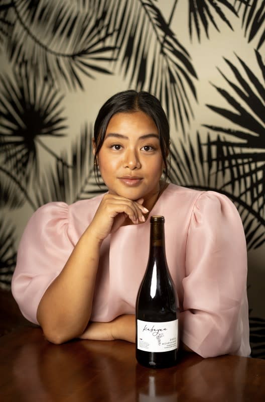 <p>Courtesy of Kabayan Wines</p><p>Justine Osilla is the definition of a Renaissance Woman, and has defied the traditional expectations of her Filipino family in pursuing her true passion for winemaking. She was raised in a household that taught her their narrow definition of success - the one that implied you can only be happy and fulfilled in the medical field. Justine's journey showcases the power of following one's heart and embracing a different calling.</p><p>The creation of Kabayan Wines was inspired by the lack of conversation around pairing wine with Filipino food. This influenced Justine’s decisions in what grape varietals to work with and the style produced. Kabayan [kah BAI yahn] is a Filipino word that embodies community, a way to address other Filipinos, and is loosely translated as “my people.” </p><p>Kabayan's 2022 Mourvèdre is driven by a passion to bring community together. Whether over your favorite Filipino dishes or enjoyed on it’s own on a warm day by the pool (slightly chilled!). Vibrant with acidity and grippy soft tannins, you’ll enjoy layers of ripe red cherries, bramble fruit, plum, cocoa, and a hint of baking spice–and everything nice. </p><p>ANALYSIS: Alcohol: 12.8% | Total Acidity: 6.1 g/L | RS: dry </p><p>CASES PRODUCED: 30</p><p> Vinted & bottled at Sunset Cellars </p><p><a href="https://kabayanwines.com/kabayan-mourvedre-2022/" rel="nofollow noopener" target="_blank" data-ylk="slk:Click here to purchase;elm:context_link;itc:0;sec:content-canvas" class="link ">Click here to purchase</a></p>