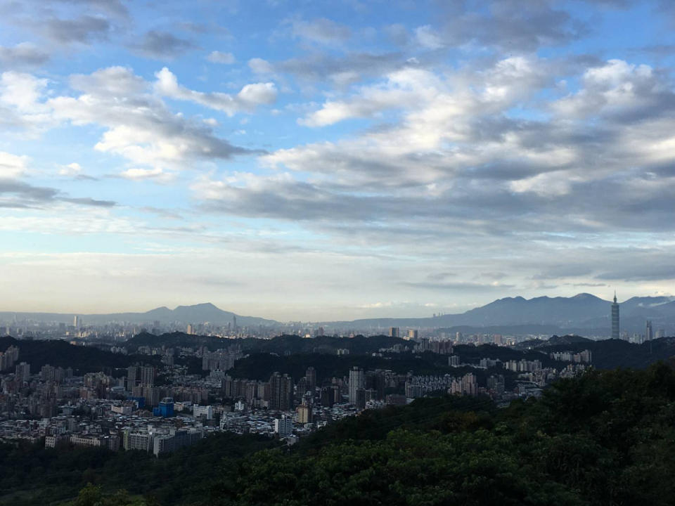 搭貓纜俯瞰台北盆地(圖片來源：臺北大眾捷運股份有限公司)