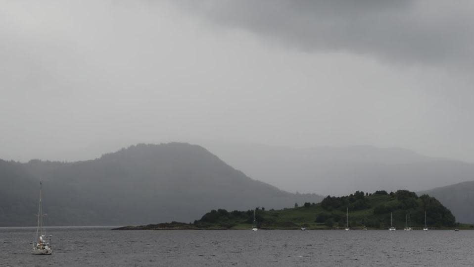 Lochcarron in the Highlands on Tuesday