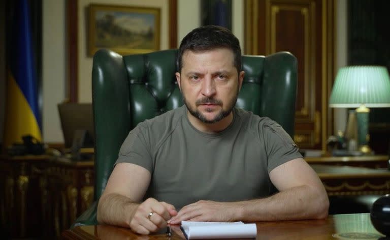 El presidente de Ucrania, Volodimir Zelensky