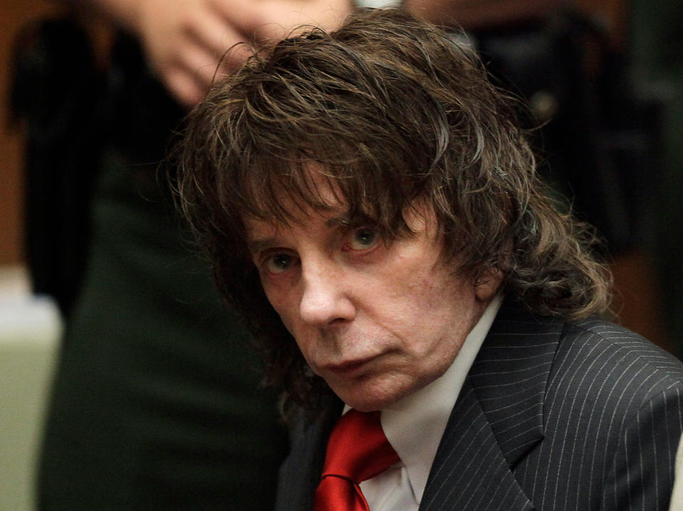 The BBC has apologised after describing convicted murder Phil Spector as “talented but flawed” (AP)