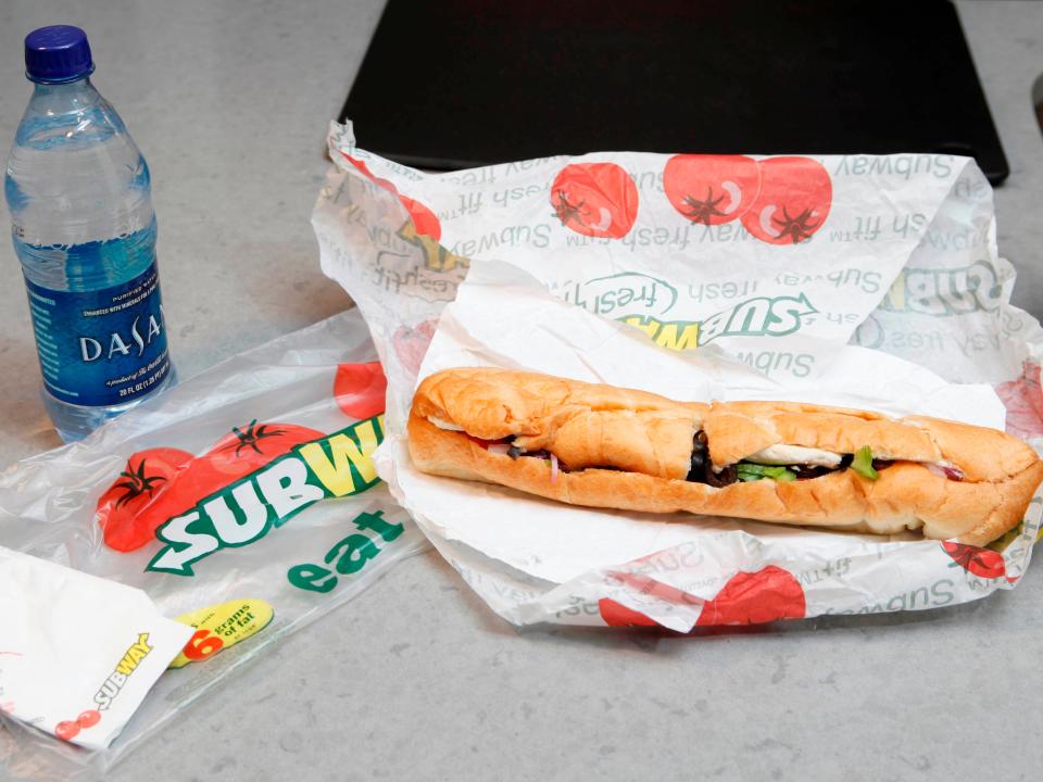 subway sandwich