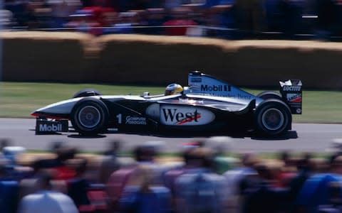 heidfeld - mclaren MP4/13 - 1999 record run