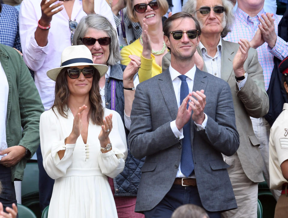 Pippa Middleton and husband James Matthews