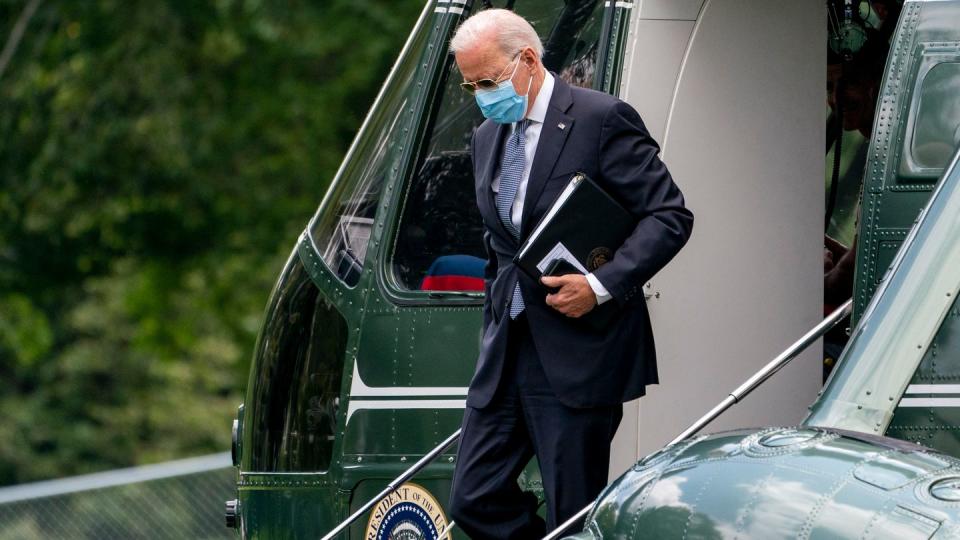 US-Präsident Joe Biden. Mit Stand Montag haben 70 Prozent aller Erwachsenen in den USA mindestens eine Impfdosis erhalten