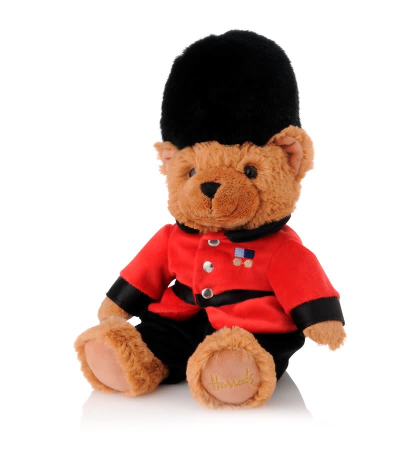 The store sells its own line of British teddy bears.