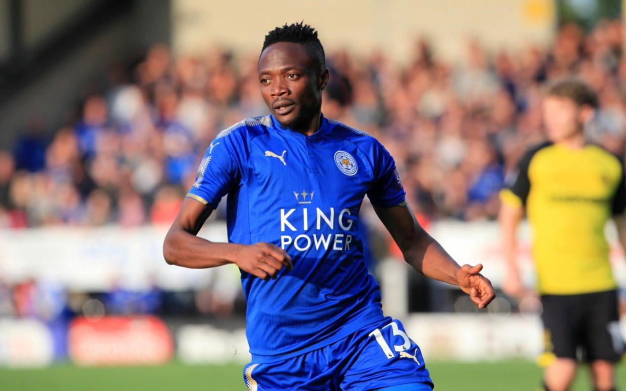 Ahmed Musa in action for Leicester City - GETTY IMAGES