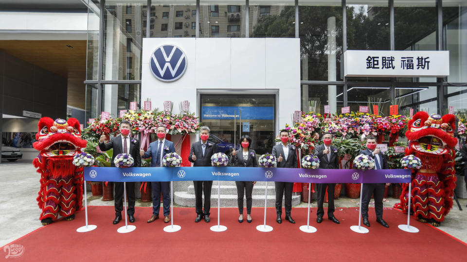 德國汽車品牌首駐林口！VW 林口展示中心開幕