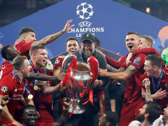 Liverpool won their sixth European crown last season (REUTERS)