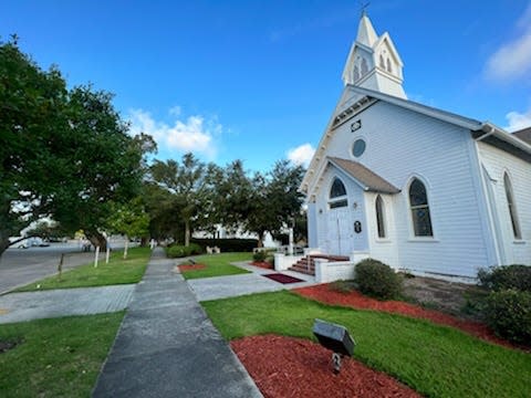 Southport Mayor Joe Pat Hatem said he would like to see the city's historic district extend to churches, such as Trinity United Methodist Church on Nash Street.