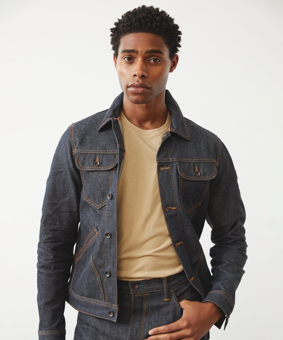 Todd Snyder Made in USA Rigid Selvedge Denim Jacket