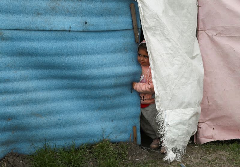 Families occupied a land on the outskirts of Buenos Aires, amid the outbreak of the coronavirus disease (COVID-19)