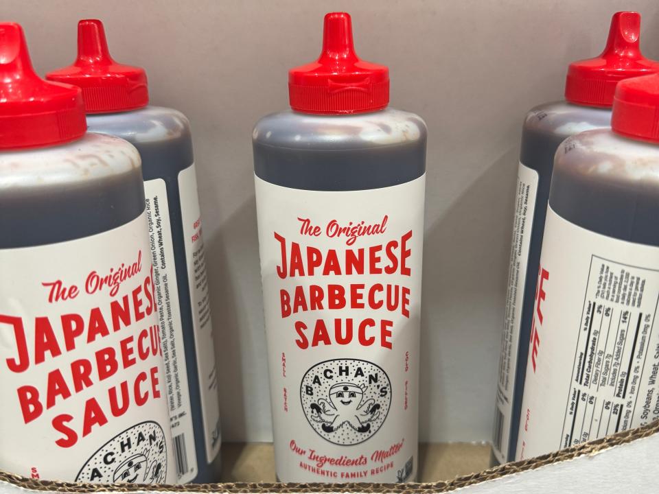 Banchan's barbecue sauce on display at Costco