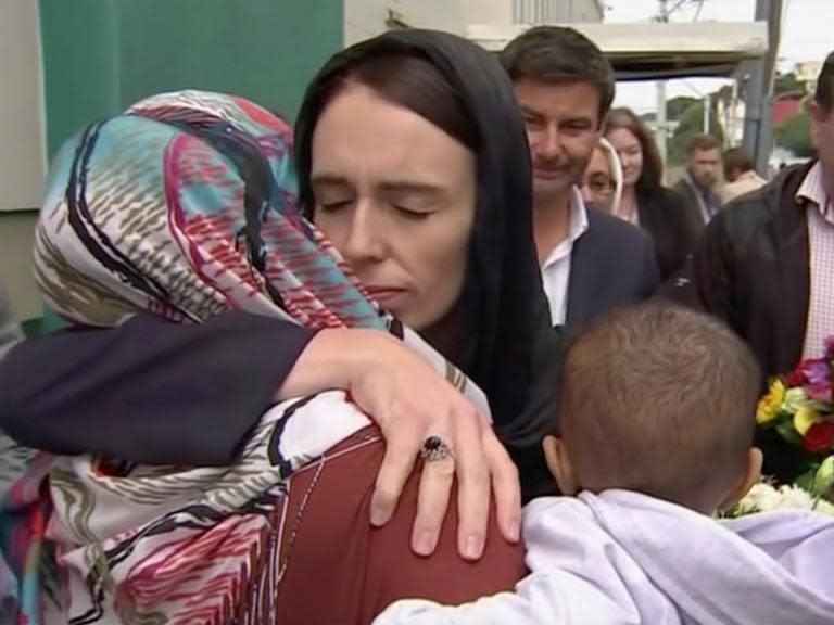 New Zealand attacks: Jacinda Ardern meets families at mosque as death toll of Christchurch massacre rises to 50