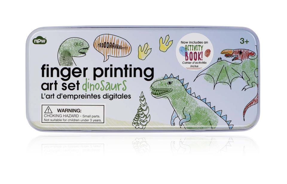 NPW Dinosaur Finger Paints Art Set