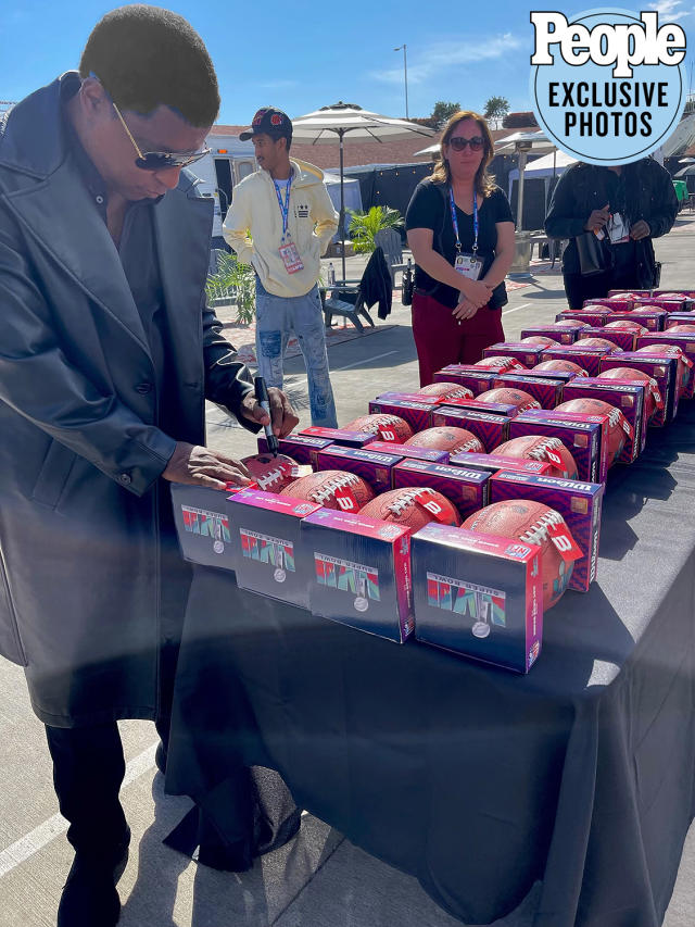 Babyface Takes PEOPLE Behind the Scenes at the 2023 Super Bowl