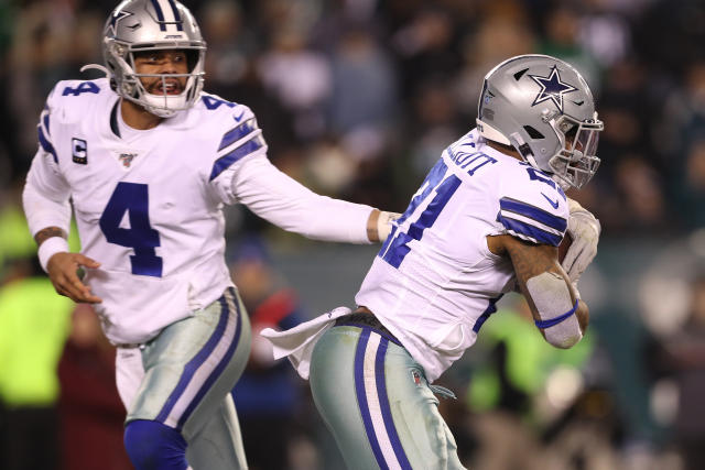 Cowboys QB Dak Prescott says Ezekiel Elliott is in the best shape