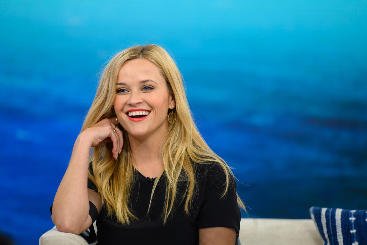 TODAY -- Pictured: Reese Witherspoon on Friday, May 31, 2019 -- (Photo by: Nathan Congleton/NBCU Photo Bank/NBCUniversal via Getty Images via Getty Images)