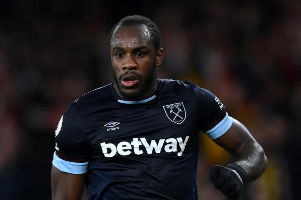 Goal drought: Michail Antonio has scored just once in his last 13 West Ham appearances  (Getty Images)