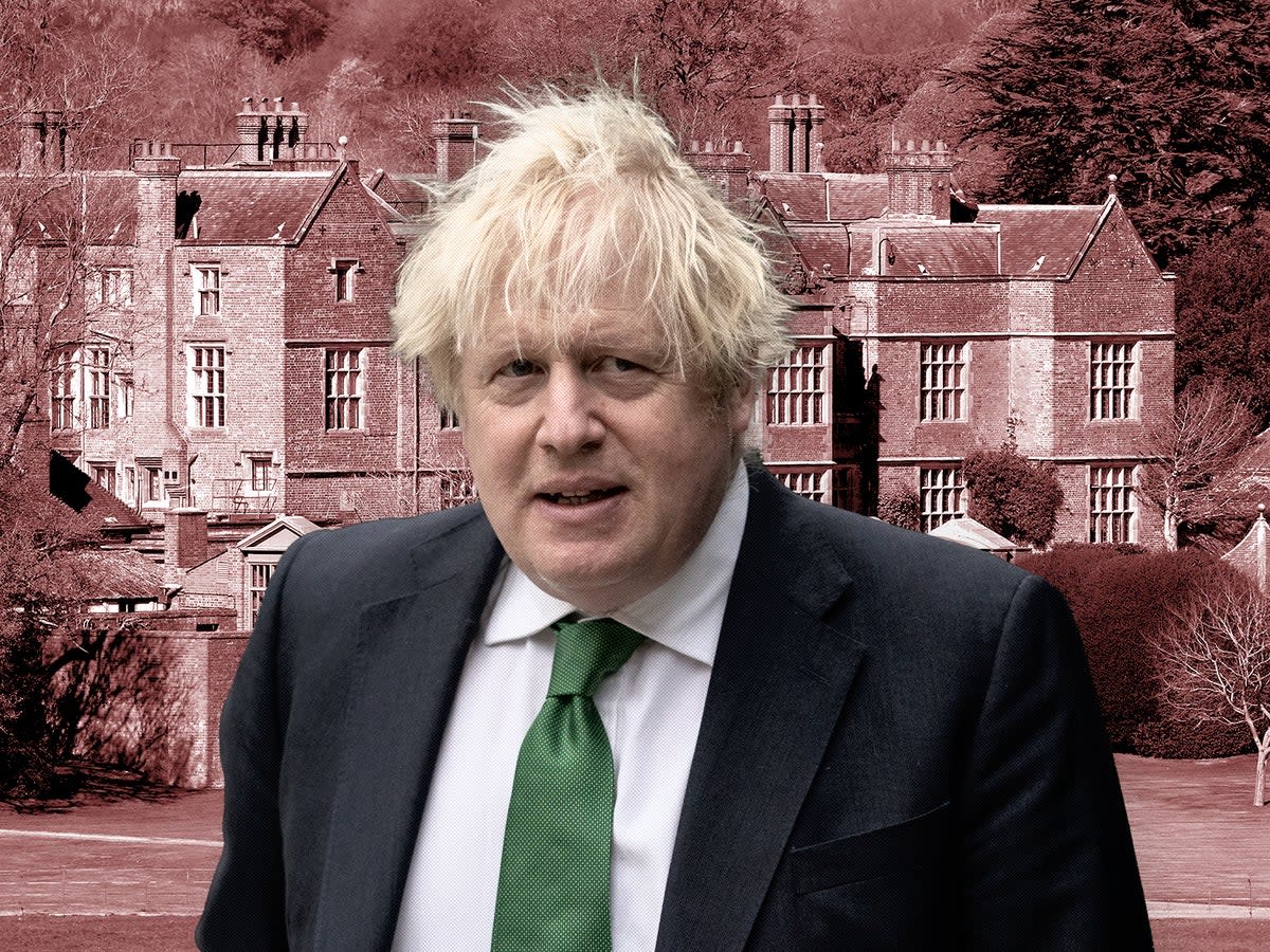 There may well be some severe embarrassment in store for Boris Johnson when Baroness Hallett eventually comes to publish (Getty/The Independent)