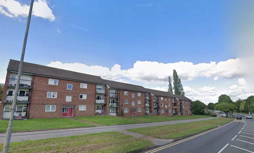 <span>Joanne Ward was found at a property on Herringthorpe Valley Road in Rotherham.</span><span>Photograph: Google Maps</span>