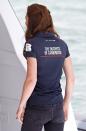 <p>Kate wore the most royal Polo shirt possible today in Portsmouth at the <a href="https://www.americascup.com/" rel="nofollow noopener" target="_blank" data-ylk="slk:America's Cup;elm:context_link;itc:0;sec:content-canvas" class="link ">America's Cup</a> race.</p>