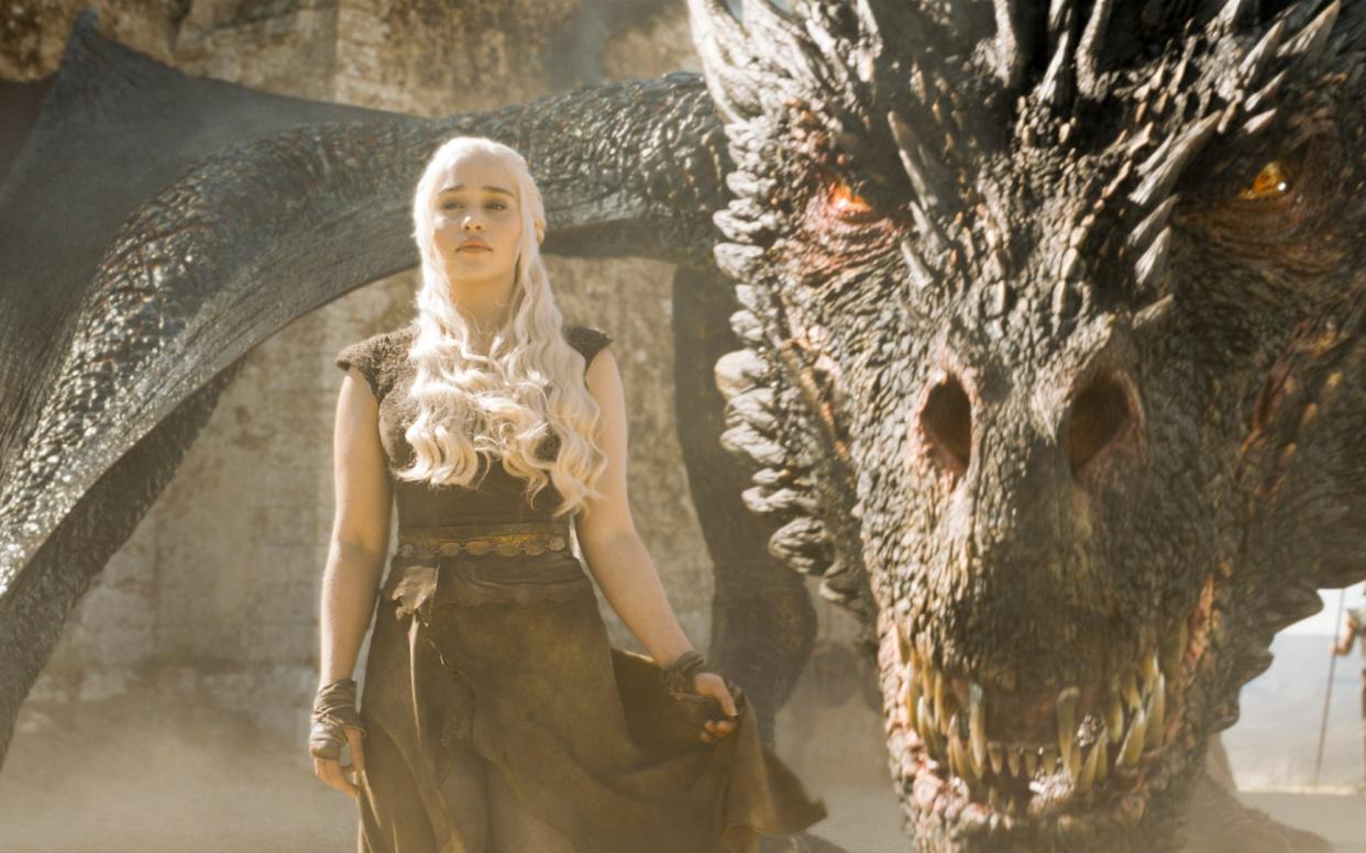 Daenerys and Drogon - ©2016 Home Box Office, Inc. All rights reserved. HBO® and all related programs are the property of Home Box Office, Inc.