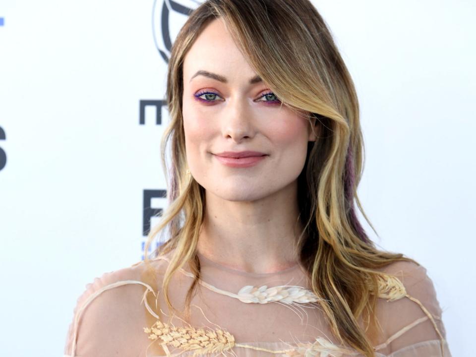 Olivia Wilde arrives at the 35th Film Independent Spirit Awards on Saturday, Feb. 8, 2020, in Santa Monica, Calif.