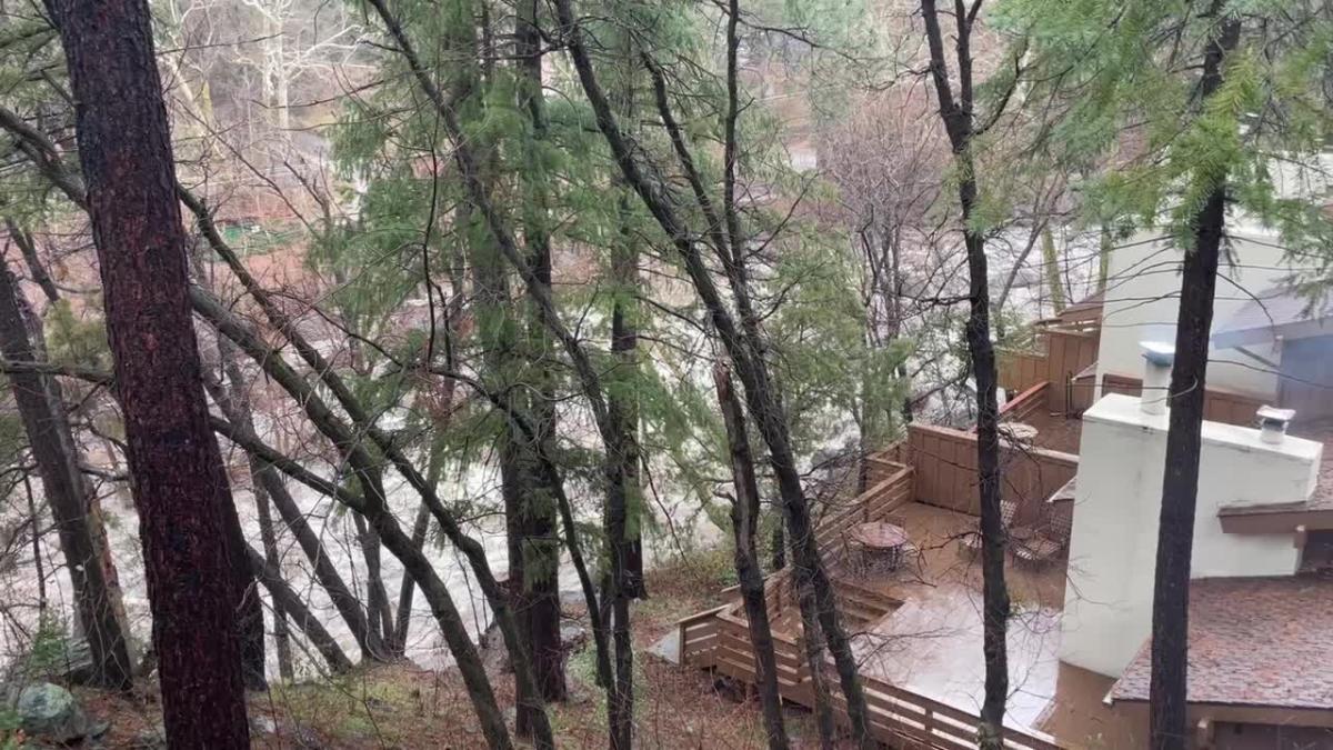 Oak Creek flooding in Sedona